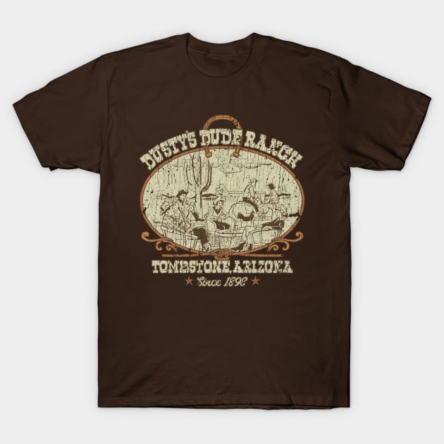 Dusty's Dude Ranch 1898 T-Shirt by JCD666